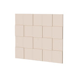 Panel de TV Beige 160x128cm Para TV Hasta 55 Pulgadas sin Cajones - Muebles para TV | Bylmo
