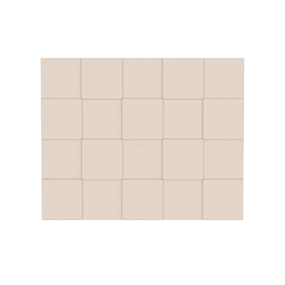 Panel de TV Beige 160x128cm Para TV Hasta 55 Pulgadas sin Cajones - Muebles para TV | Bylmo