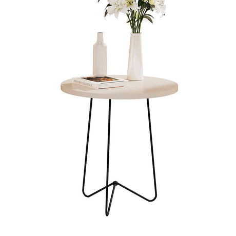 Mesa Suecia Beige 60 cm Redondas - Mesas | Bylmo