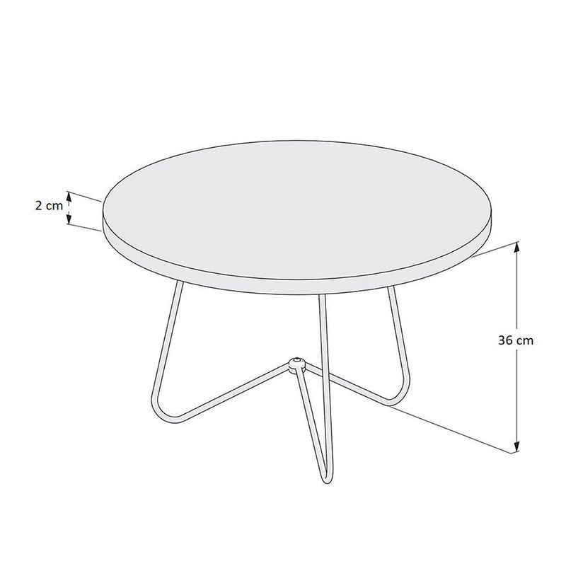 Mesa Austria Savana 60 cm Redondas