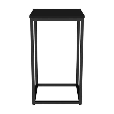 Mesa Valencia Negro 40 cm Cuadrada - Mesas | Bylmo