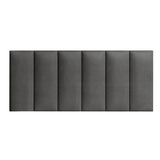 Cabecera Paris Doble 140 cm Gris - Camas | Bylmo