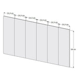Cabecera Paris Doble 140 cm Beige - Camas | Bylmo
