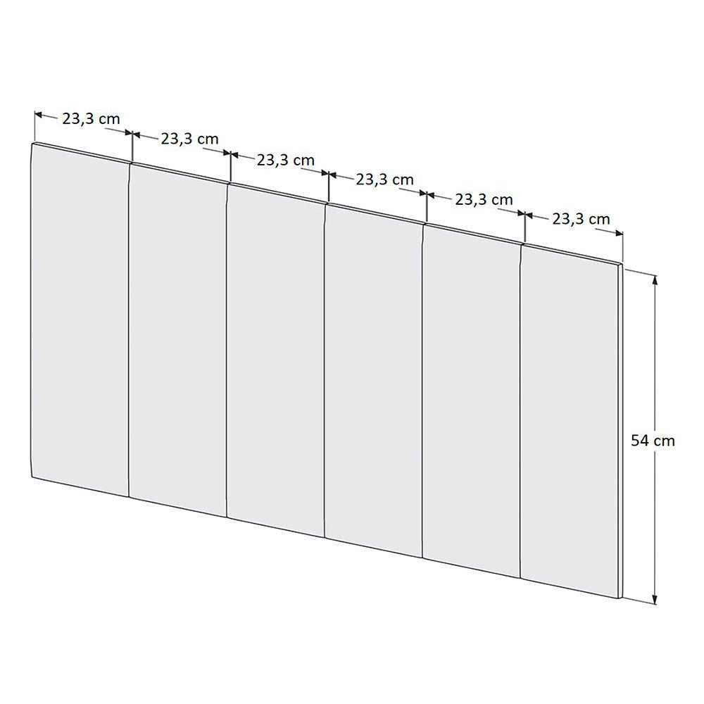 Cabecera Paris Doble 140 cm Cafe - Camas | Bylmo