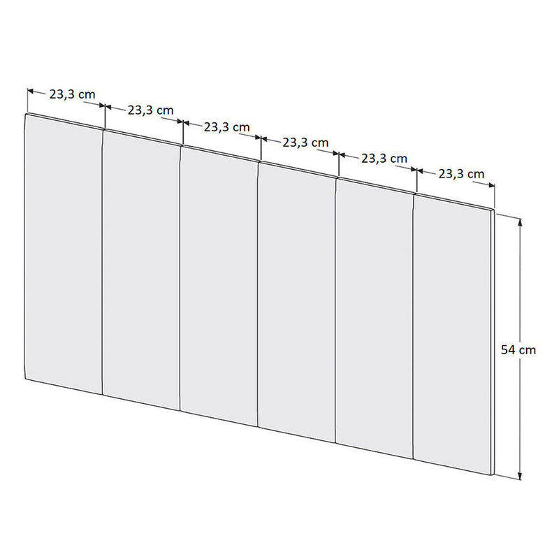 Cabecera Paris Doble 140 cm Cafe