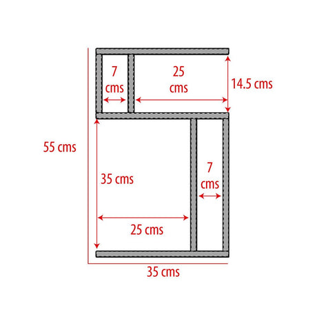 Mesa Pula Duna 35 cm Transformable - Mesas | Bylmo