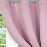 Cortina Lona Rosado 265x215cm Fondo Entero con Buena Opacidad - Cortinas | Bylmo