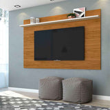 Panel Cafe y Blanco 182 cm - Muebles para TV | Bylmo