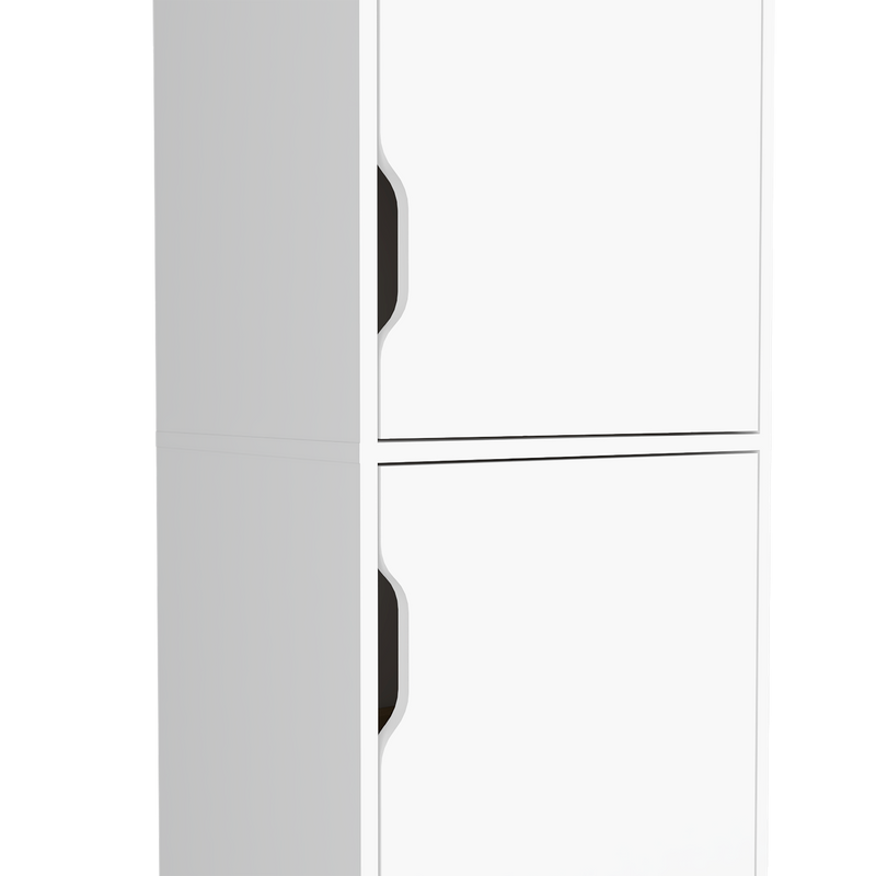 Alacena Diyue Duna Blanca Diseño Moderno 2 Puertas 150.7cm