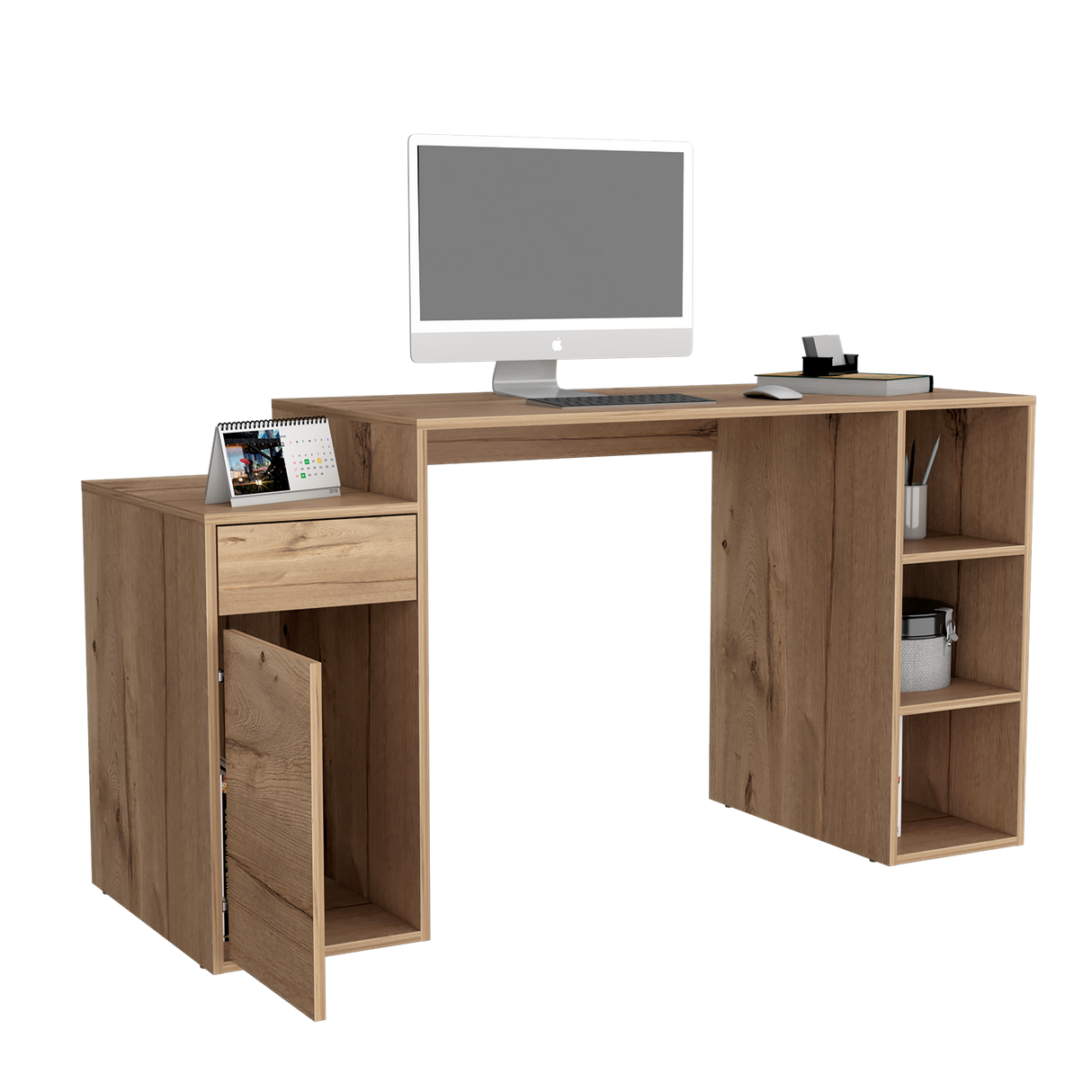 Escritorio Alma Duna Amplia Superficie MDP Moderno