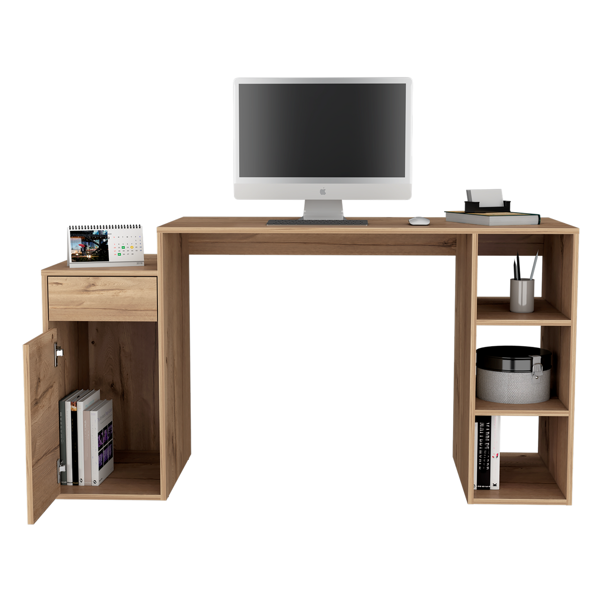 Escritorio Alma Duna Amplia Superficie MDP Moderno