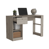 Escritorio Home Compacto Ceniza 47.3x120.2x75.6cm 1 Cajón - Escritorios | Bylmo