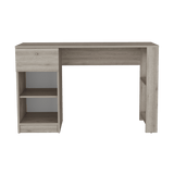 Escritorio Home Compacto Ceniza 47.3x120.2x75.6cm 1 Cajón - Escritorios | Bylmo