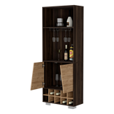 Bar Esquinero Fraktal Habano 65.8x180cm Moderno