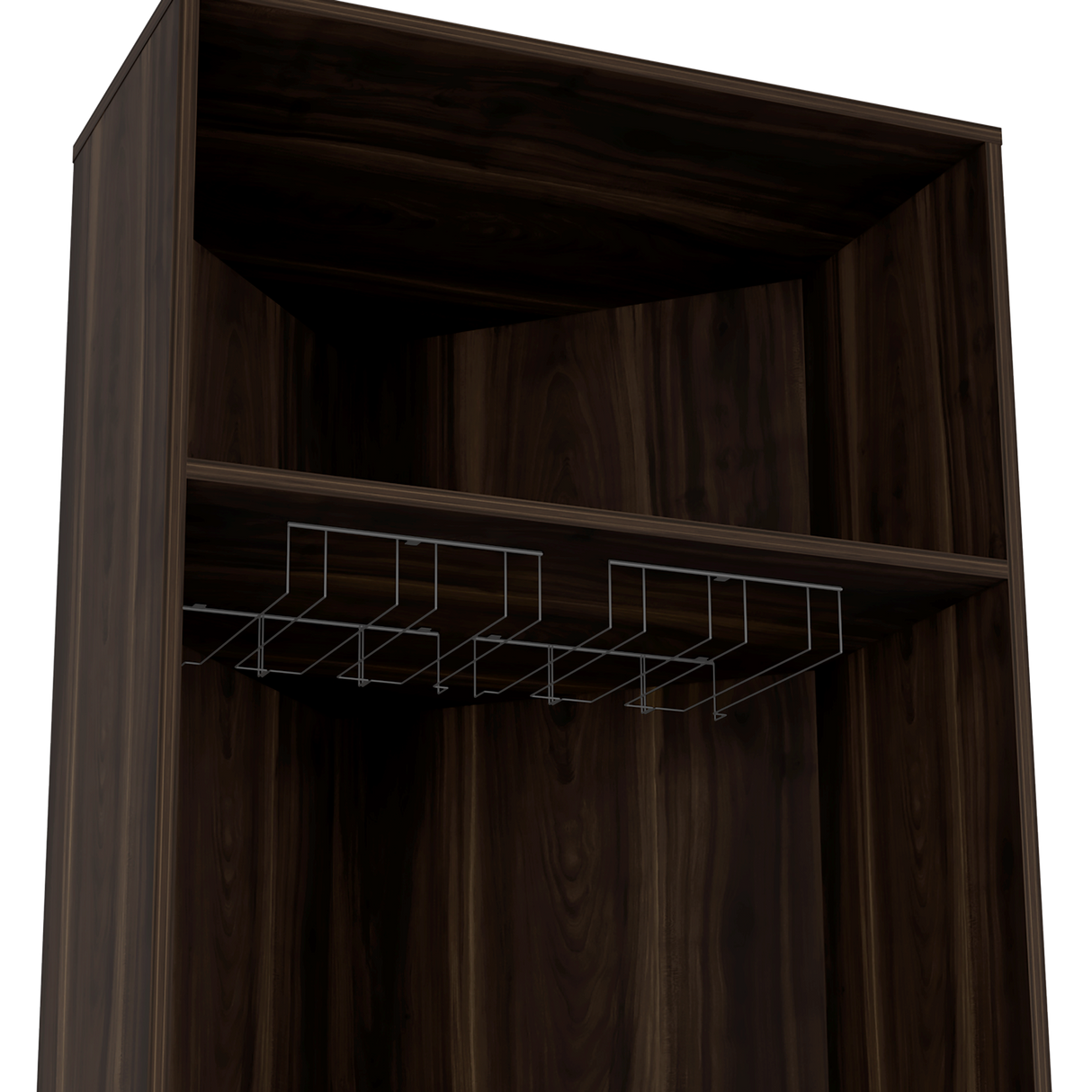 Bar Esquinero Fraktal Habano 65.8x180cm Moderno