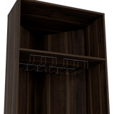 Bar Esquinero Fraktal Habano 65.8x180cm Moderno