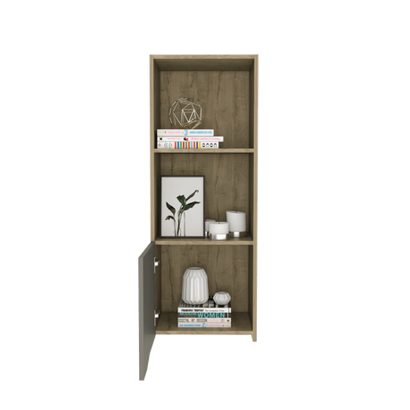 Biblioteca Flotante Obregon 34x41 Duna Minimalista 4 Entrepaños - Bibliotecas y Estanterías | Bylmo