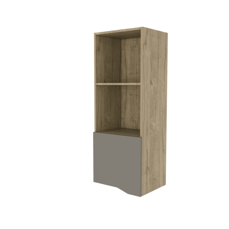 Biblioteca Flotante Obregon 34x41 Duna Minimalista 4 Entrepaños - Bibliotecas y Estanterías | Bylmo