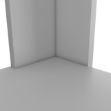 Isla de Cocina Cala 70x103 Blanco Onix Moderno