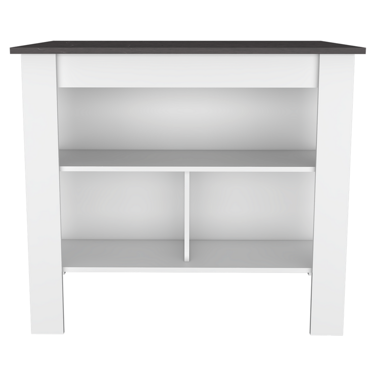 Isla de Cocina Cala 70x103 Blanco Onix Moderno