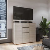 Cajonera Versa Moderno Con Espacio Para Tv 52 Pulgadas