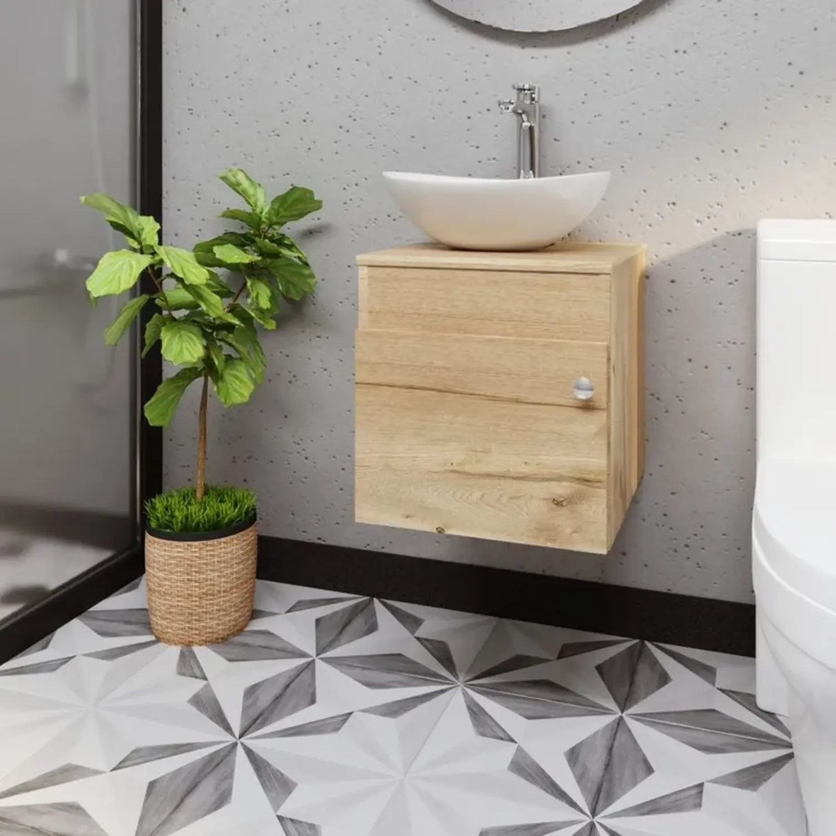 Mueble para Baño Accent Duna 40x41.5cm Look Urbano