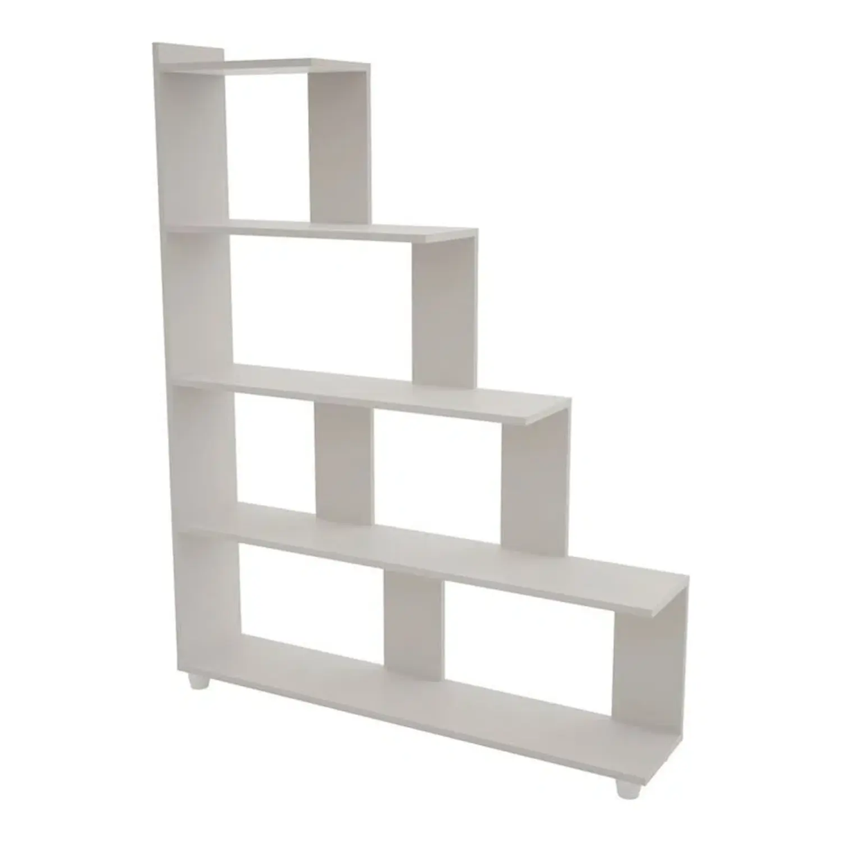 Biblioteca Paris Blanco 5 Estantes 106 Cm X 135 Cm