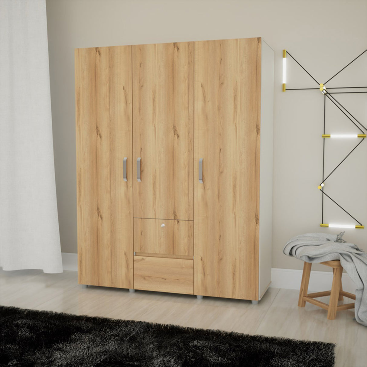 Closet Saga Duna 140x50x180cm MDP