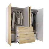 Closet Saga Duna 180x180cm Moderno