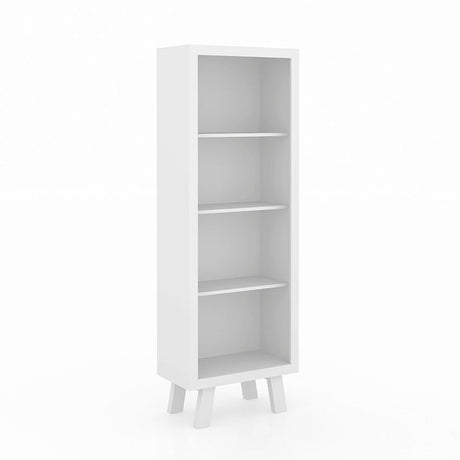 Biblioteca Tijuana Blanco 60 cm con Entrepaños - Bibliotecas | Bylmo