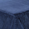 Cobija Piel de Ganso Poliéster Extra Suave 180 x 200 cm Azul Oscuro Fondo Entero