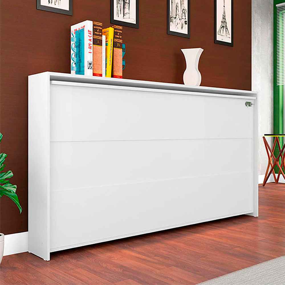 Cama Latino Sencilla 90 cm Blanco Desplegable - Camas | Bylmo