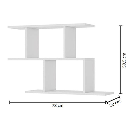 Repisa Bento Blanco 78 cm - Repisas y Percheros | Bylmo