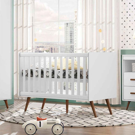 Cuna Cuiabá 133x93 cm Blanco - Camas | Bylmo