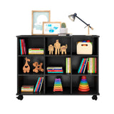 Arrimo Salvador Negro 108 cm con Entrepaños - Repisas y Percheros | Bylmo