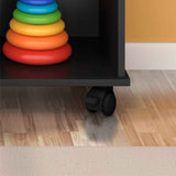 Arrimo Salvador Negro 108 cm con Entrepaños - Repisas y Percheros | Bylmo