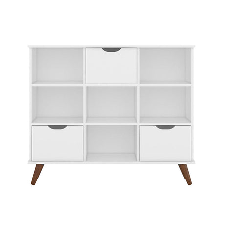 Arrimo Recife Blanco 108 cm con Tres Cajones - Repisas y Percheros | Bylmo