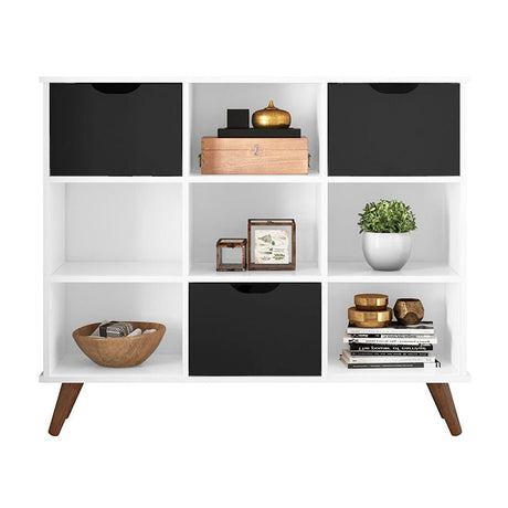 Arrimo Recife Blanco 108 cm con Tres Cajones - Repisas y Percheros | Bylmo