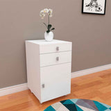 Tocador Montserrat Blanco 40 cm - Cajoneras | Bylmo