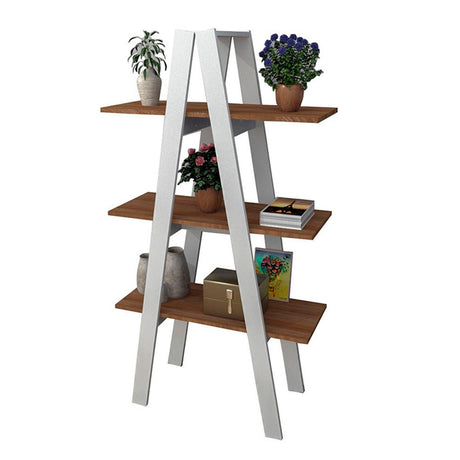 Mueble Dakar Cafe y Blanco 64 cm - Repisas y Percheros | Bylmo