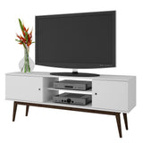 Rack Niagara Blanco 150 cm con Dos Puertas - Muebles para TV | Bylmo
