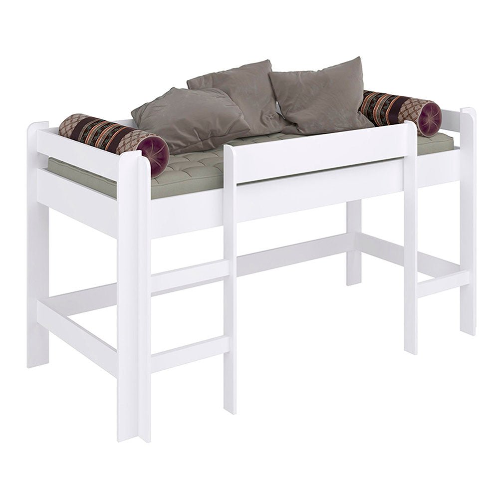 Cama Paipa Sencilla 90 cm Blanco - Camas | Bylmo