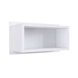 Repisa Federico Blanco 75 cm Rectangular