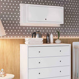 Repisa Mashi Blanco 75 cm Rectangular con Una Puerta - Repisas y Percheros | Bylmo