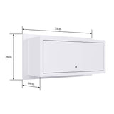Repisa Mashi Blanco 75 cm Rectangular con Una Puerta - Repisas y Percheros | Bylmo