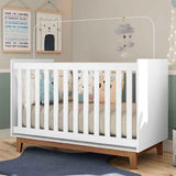 Cuna Romy 133x90 cm Blanco - Camas | Bylmo