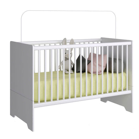 Cuna Emilia 133x90 cm Blanco Multifuncional - Camas | Bylmo