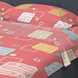 Juego de Sabanas Rosado King 200 X 200 Cm de Cuadrados con 180 Hilos - Ropa de Cama | Bylmo