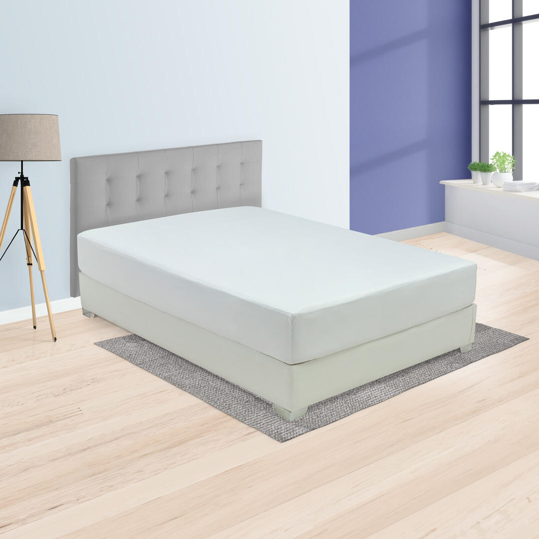 Protector de Colchón Blanco para Cama King 200 X 200 Cm Antifluido - Otros textiles | Bylmo
