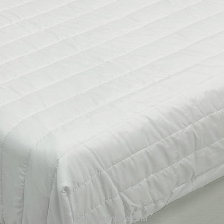 Protector de Colchón Blanco para cama Sencilla 100 X 190 Cm - Ropa de Cama | Bylmo